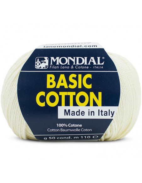 BASIC COTTON 50GR COL  10 MONDIAL