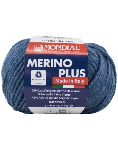 MERINO PLUS 100GR COL 453 MONDIAL
