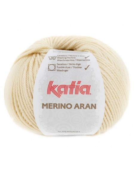 MERINO ARAN 100GR COL 90 KATIA