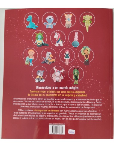 Libro Nuevos Diseños Amigurumi de Fantasía 