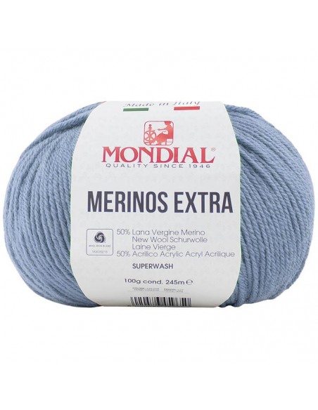 MERINO EXTRA 100GR COL 185 MONDIAL