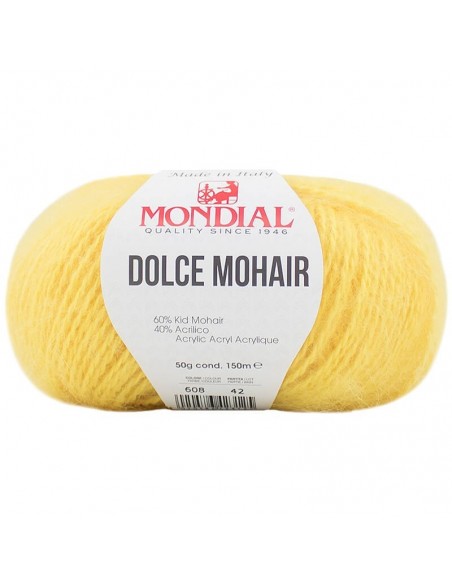 DOLCE MOHAIR 50GR COL 608 MONDIAL