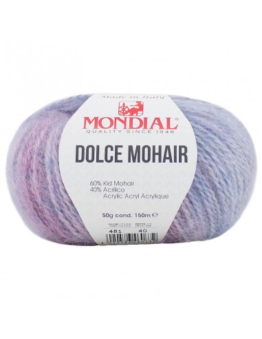 DOLCE MOHAIR STAMPE 50GR COL 481 MONDIAL