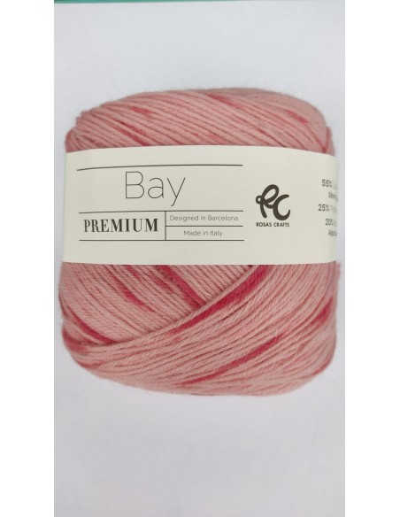 BAY PREMIUM 100GR COL 605 ROSAS CRAFTS