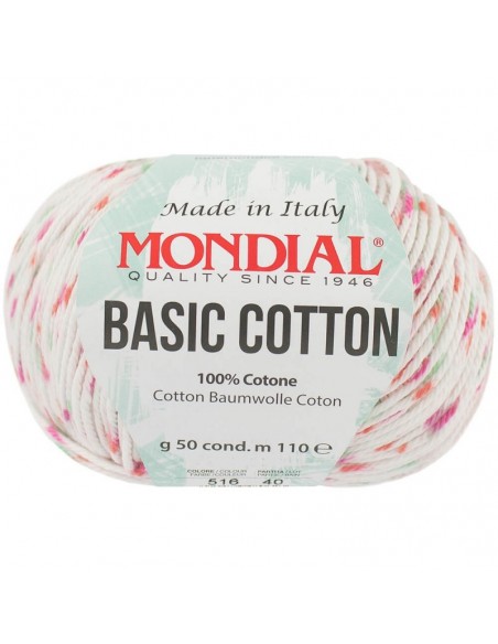 BASIC COTTON  STAMPE 50GR COL 516 MONDIAL
