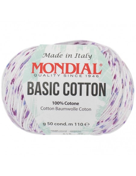 BASIC COTTON  STAMPE 50GR COL 518 MONDIAL