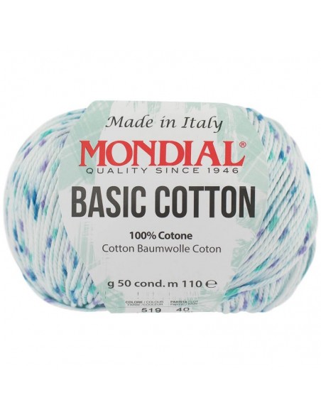 BASIC COTTON  STAMPE 50GR COL 519 MONDIAL