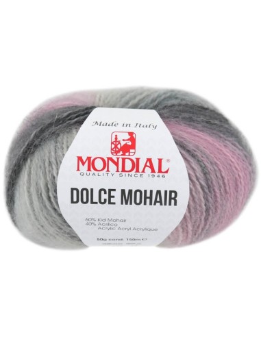 DOLCE MOHAIR STAMPE 50GR COL 898 MONDIAL