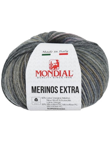 MERINO EXTRA STAMPE 100GR COL 829 MONDIAL