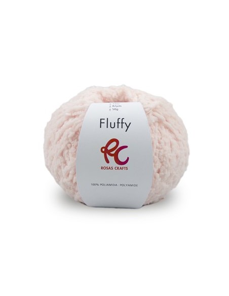FLUFFY 50GR COL 102 ROSAS CRAFTS