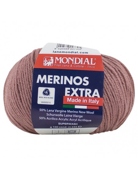 MERINO EXTRA 100GR COL 337 MONDIAL