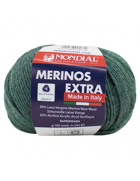 MERINO EXTRA 100GR COL 467 MONDIAL