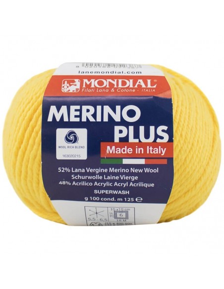 MERINO PLUS 100GR COL 608 MONDIAL