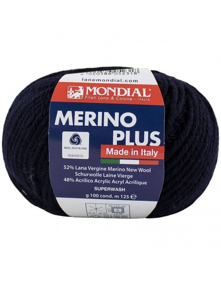 MERINO PLUS 100GR COL 417 MONDIAL