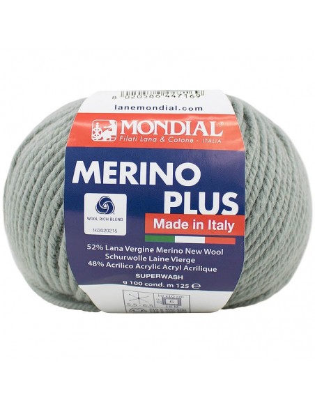 MERINO PLUS 100GR COL 336 MONDIAL