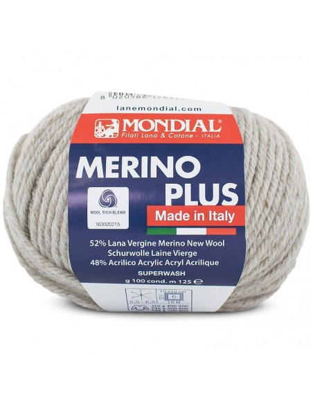 MERINO PLUS 100GR COL 300 MONDIAL