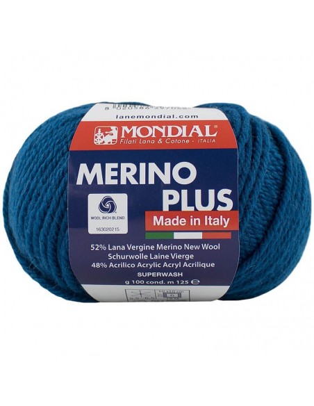 MERINO PLUS 100GR COL 206 MONDIAL